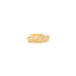ROMAN DOTS HUGGIE GOLD